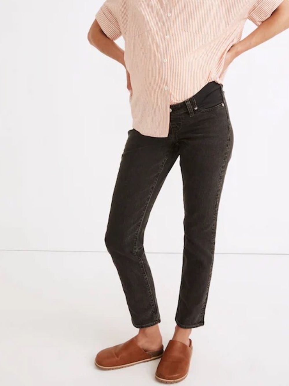 Madewell Black Ankle Jeans